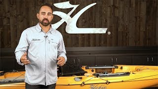 Hobie 2020 Outback Kayak Anchor Trolley Kit Installation [upl. by Kamal]