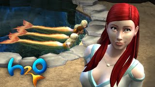 Charlotte Mermaid Transformation  H2O just add water  The Sims 4 [upl. by Debby]