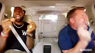 LeBron James Carpool Karaoke Without James Corden [upl. by Flemings]