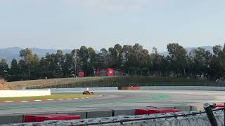 2019 F1 Testing Barcelona outside of Turn 3 [upl. by Mirielle439]