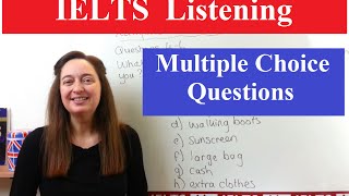 IELTS Listening Tips Multiple Choice [upl. by Brenton]