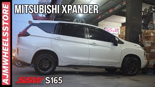 MODIFIKASI MITSUBISHI XPANDER VELG SSW S165  AJMWHEELSSTORE [upl. by Nagrom654]