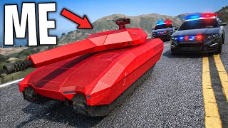 Robbing Banks with RC Tanks on GTA 5 RP [upl. by Tav]