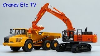 TMC Hitachi ZX 470 LCH5 Excavator by Cranes Etc TV [upl. by Canotas]