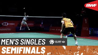 DAIHATSU Indonesia Masters 2022  Chou Tien Chen TPE 3 vs Loh Kean Yew SGP 8  SF [upl. by Nosraep]