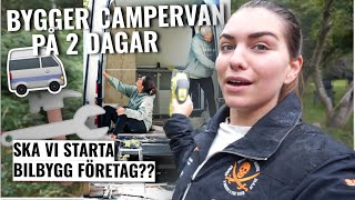 HJÄLPER EN VANLIFER ATT BYGGA CAMPERVAN  MIN BIL HAR FÅTT KÖRFÖRBUD [upl. by Ecyarg]