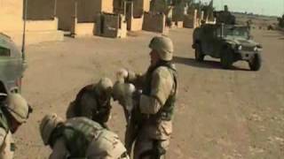 US Marines Fight Insurgents Fallujah [upl. by Atteynod832]