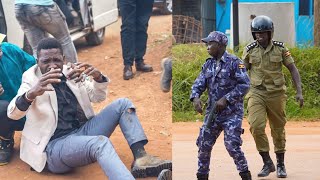 VIDEO BOBI WINE APIGWA RISASI MGUUNI NA POLISI APELEKWA HOSPITALI WAFUASI WAKE WAWAKA [upl. by Horlacher]