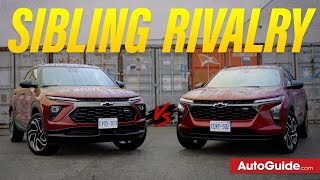 2024 Chevrolet Trax vs 2024 Chevrolet Trailblazer Comparison [upl. by Oemor]