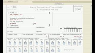 Forms 1099 and form 1096 by Noel D Tallon CPA [upl. by Certie552]