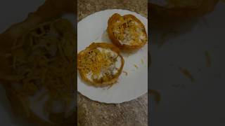 Katori chaat 😍 food indianstreetfood youtube recipe chaat foodie foodshorts short [upl. by Legge]