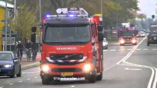 Prio1 TS 1831 HW1851TS1832 Brandweer Groningen [upl. by Lladnek880]