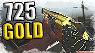 GOLD 725 SHOTGUN  Modern Warfare Gold Camo 725 Gameplay MW 725 Best Class [upl. by Jessalyn497]