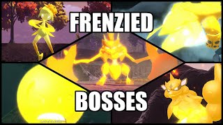 Pokemon Legends Arceus  All Frenzied Bosses [upl. by Arreik]