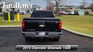 Used 2015 Chevrolet Silverado 1500 LTZ Harrisburg PA FG344469 [upl. by Oiziruam]