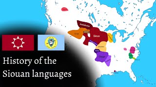 History of the Siouan languages [upl. by Baptlsta]