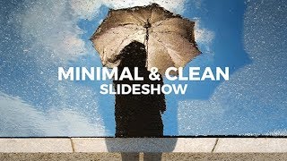 Minimal amp Clean Slideshow 19940703 Videohive  Free After Effects Template [upl. by Jaylene]