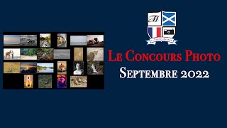 Concours Photo Septembre 2022 [upl. by Arinaid]