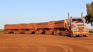 Road Trains in Port Hedland [upl. by Vinia222]