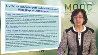 Módulo 2 Criterios generales para la determinación del Daño Corporal [upl. by Kinimod232]