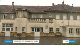 Le collège Vauban de Longwy transformé en Poudlard de Harry Potter [upl. by Drawd]