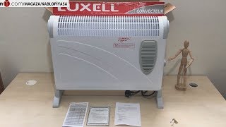 LUXELL LX2910 Fanlı Konvektör Isıtıcı 2000W [upl. by Assirahs]