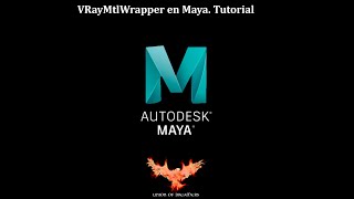 VRayMtlWrapper en Maya VRayMtlWrapper in Maya Tutorial [upl. by Eibrab]