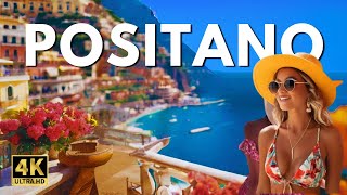 Italy Most Beautiful Places 🇮🇹 Walking Tour in POSITANO Amalfi Coast 4k [upl. by Erialcyram]