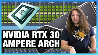 NVIDIA Ampere RTX 30 Architecture DeepDive RT Cores GDDR6X vs GDDR6 amp More [upl. by Ibok]