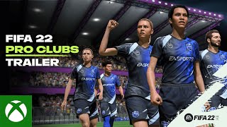 FIFA 22  Official Pro Clubs Trailer [upl. by Ahsiruam830]