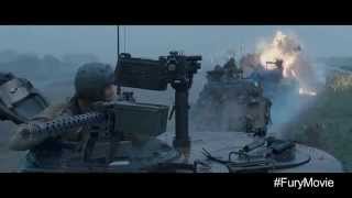 Fury  Featurette Sherman Tiger Fight  At Cinemas October 22 [upl. by Ailima]