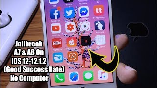 How to Jailbreak iOS 121212 For A7 amp A8 No Computer [upl. by Negroj352]