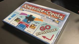 Unboxing KingsvilleOpoly [upl. by Aitselec]