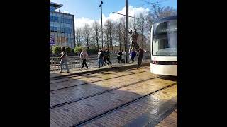 odense letbane tram bell at around 0052 [upl. by Rehpotsirhc]