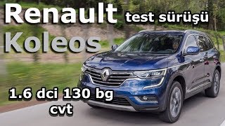 renault KOLEOS 16 dci test sürüşü [upl. by Sclar170]