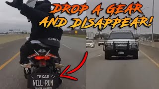 Cops Get Their Egos CRUSHED By Sportbike Riders CRAZY Police Chases  Bikes VS Cops 100 [upl. by Laleb575]