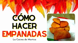 Cómo hacer EMPANADAS  Receta superfácil [upl. by Eedyah]