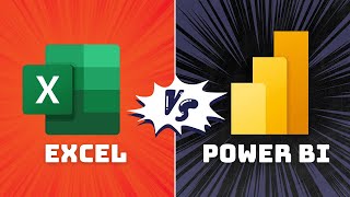 Difference between MS Excel vs Power BI [upl. by Amleht920]