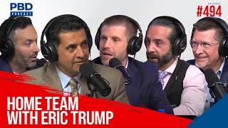 Eric Trump on Rogan Interview Upbringing Kamala Rally amp Doug Emoff Allegations  PBD Podcast [upl. by Yenoh]