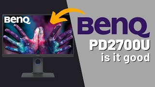 Best afordable monitor for creators BenQ PD2700U review in 2023 [upl. by Odessa]