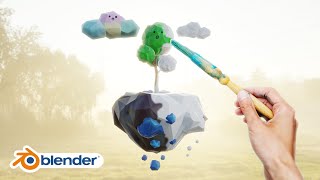 Texture Painting in Blender for Absolute Beginners [upl. by Dawaj]