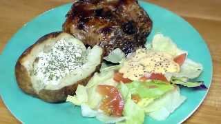 How to Make a Restaurant Quality Baked Potato in the Toaster Oven [upl. by Tnarg780]