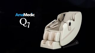 Amamedic Q7 Massage Chair Feature Video [upl. by Tanaka868]