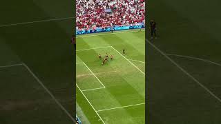 Morocco  Spain Olympics Streaker Goal Fan Perspective [upl. by Artimas]