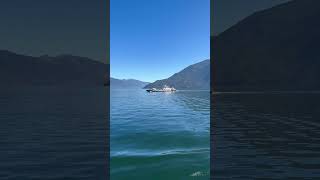 Ferry across Kootenay Lake from Kootenay Bay to Balfour travel kootenays britishcolumbia [upl. by Wymore]