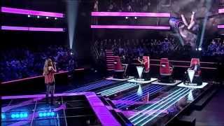 Bianca Barros  quotListenquot Beyoncé  Prova Cega  The Voice Portugal  Season 2 [upl. by Mira]