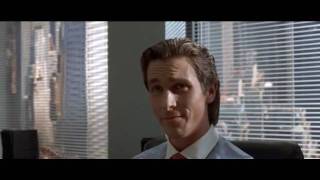 american psycho office scene [upl. by Heinrick699]