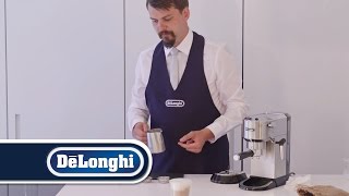 How to froth milk for a cappuccino [upl. by Cnut]