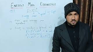 Energy Mass Equivalence Emc² Class 9  Mass Energy Equivalence  Energy Mass Relation  Kpk Boards [upl. by Leivad228]