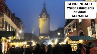 GENGENBACH Navidad Weihnachtsmarkt Christmas Market Alemania Germany Deutschland [upl. by Maker849]